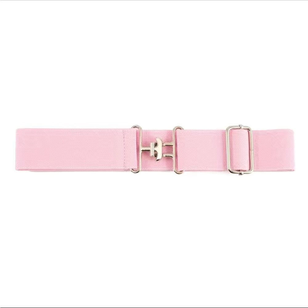 NEW Equestrian Elastic Surcingle Belt - Pink - One Size